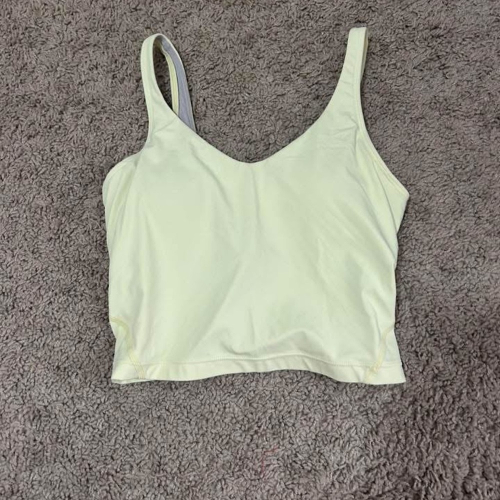 Women's yellow Tank Top